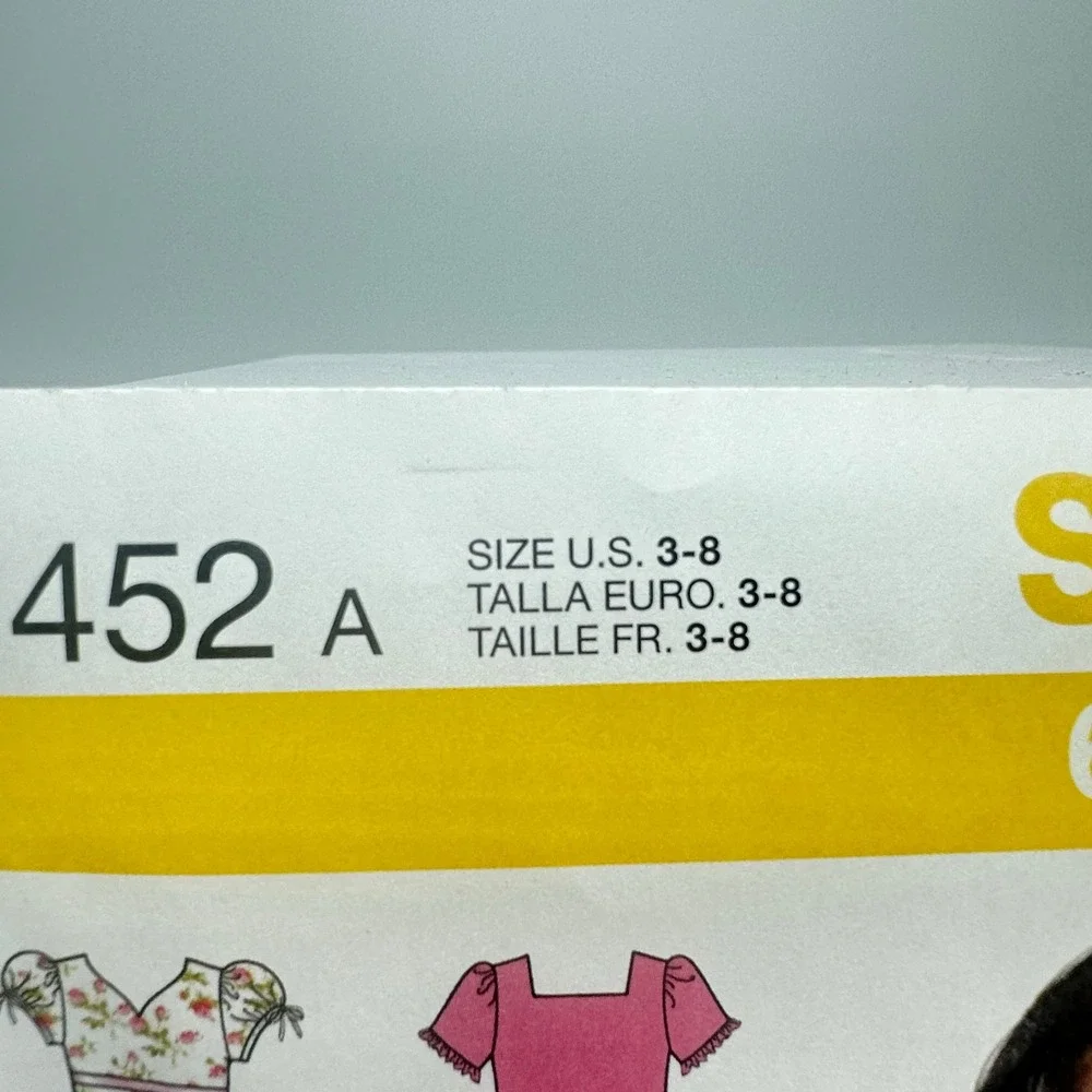 Simplicity 1452 sewing